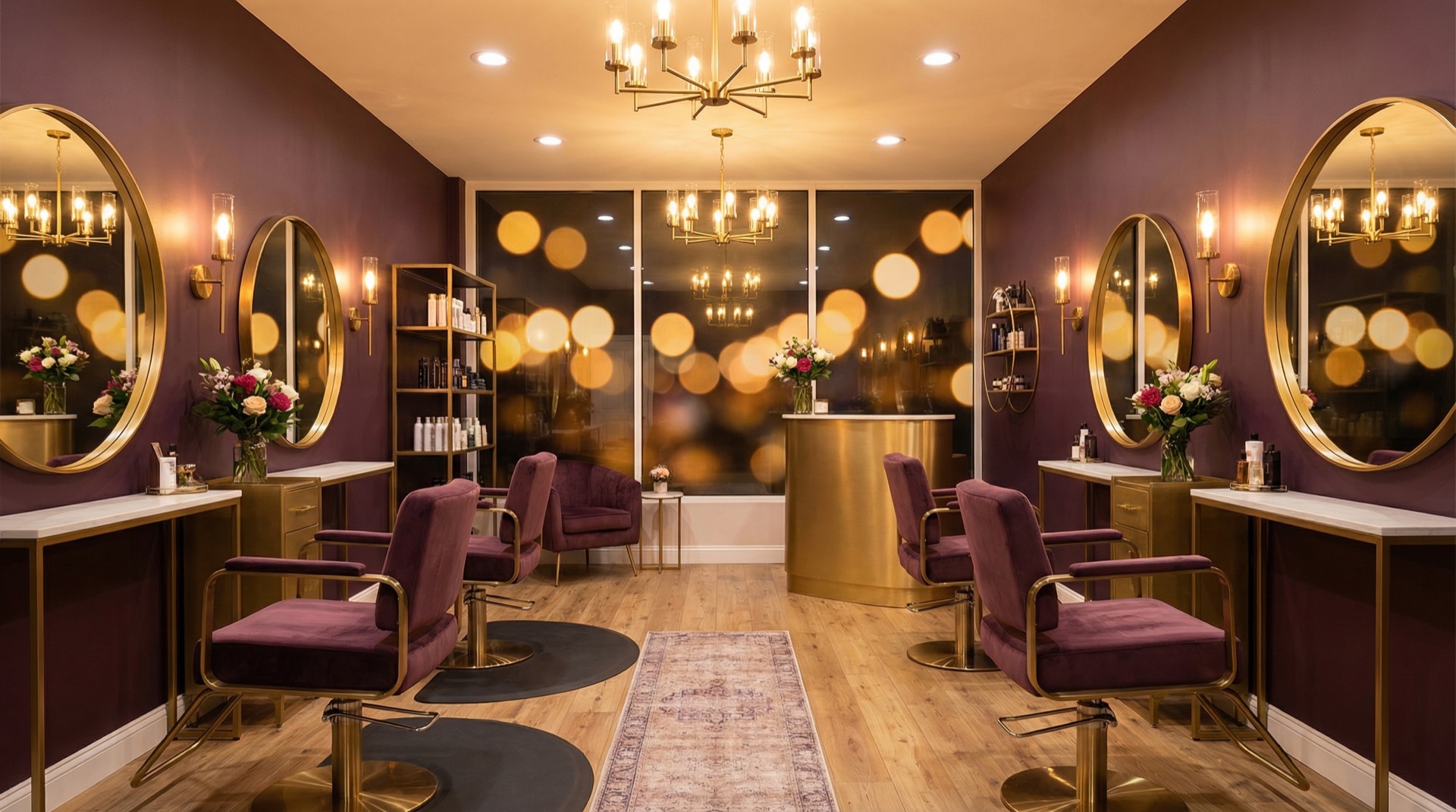 Zumbido Hair Studio interior