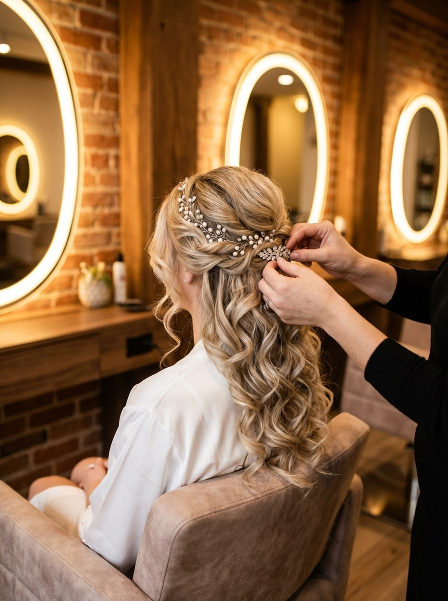 Wedding hair